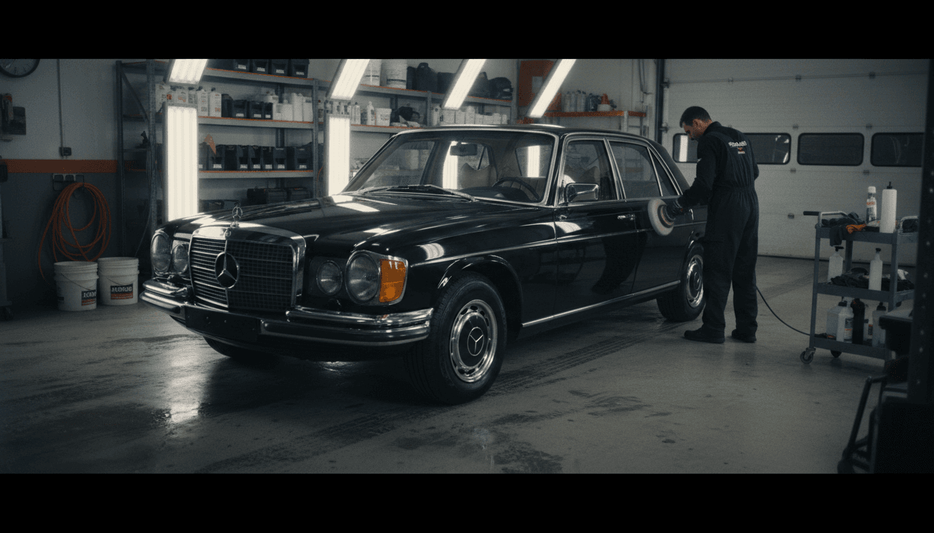 Full Detail service displaying complete vehicle transformation